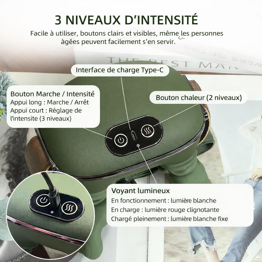 Masseur Cervical Sans Fil Bionic